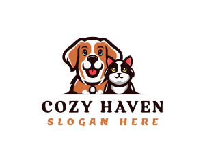 Shelter - Animal Pet Shelter logo design