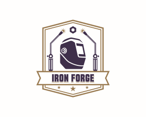 Ironworks Welding Fabrication logo design