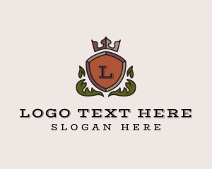 Office - Elegant Shield Crest logo design