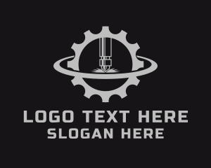 Cog Mechanical Drill Logo