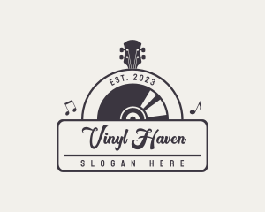 Vinyl - Retro Music Vinyl logo design