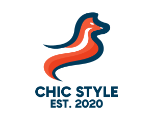Stylish - Stylish Orange Fox logo design
