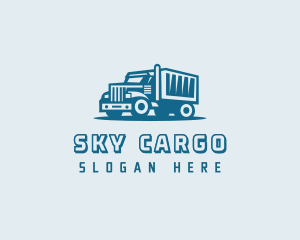 Forwarding Truck Freight logo design