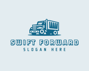 Forwarding Truck Freight logo design