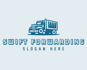 Forwarding - Forwarding Truck Freight logo design