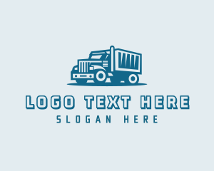 Forwarding Truck Freight Logo