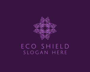 Eco Flower Salon logo design