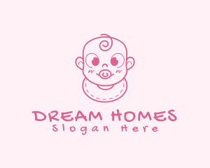 Baby Store - Cute Baby Infant logo design