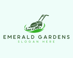 Lawn Gardener Landscaping logo design