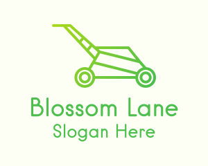 Gradient Lawn Mower  Logo