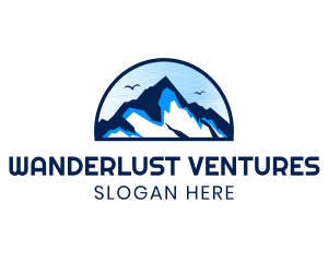 Blue Mountain Peak  logo design