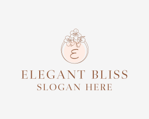 Bloom - Flower Garland Spa logo design