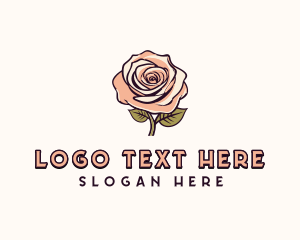 Elegant - Flower Rose Beauty logo design