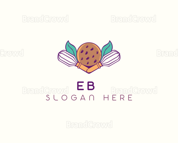 Cookie Whisk Floral Logo