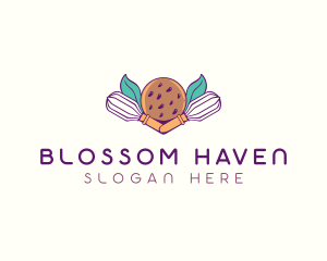 Floral - Cookie Whisk Floral logo design