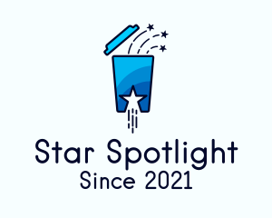 Star Drinking Cup logo design