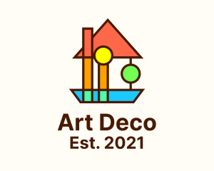 Deco - Bauhaus Decoration Design logo design