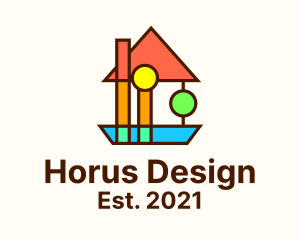 Bauhaus Decoration Design logo design