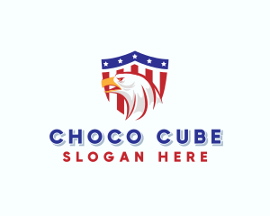 Election - American Eagle Shield logo design