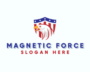 American Eagle Shield logo design