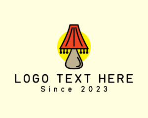 Lamp - Table Shade Lamp logo design