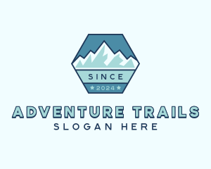 Outdoor Mountain Trek logo design