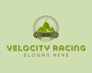 Mountaineering Outdoor Adventure Logo