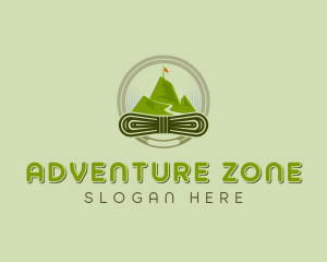 Mountaineering Outdoor Adventure logo design