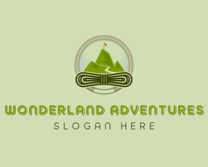 Mountaineering Outdoor Adventure logo design