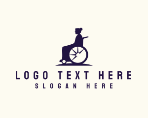 Pwd - Disability Medical Caregiver logo design