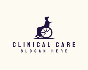 Disability Medical Caregiver  logo design