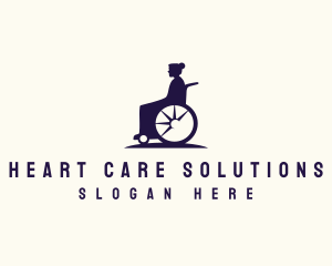 Disability Medical Caregiver  logo design