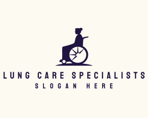 Disability Medical Caregiver  logo design