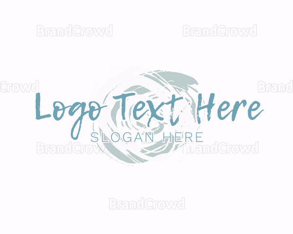 Paint Art Wordmark Logo