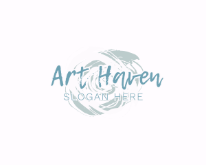 Paint Art Wordmark logo design