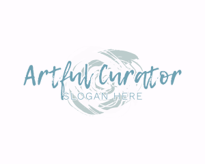 Paint Art Wordmark logo design