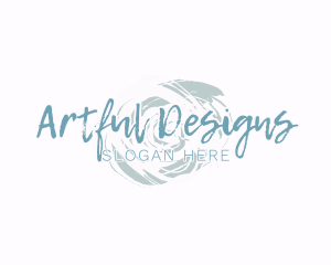 Paint Art Wordmark logo design