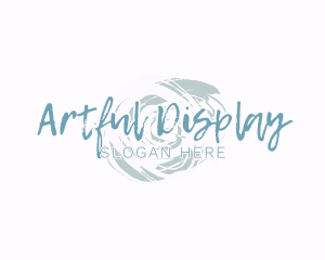 Paint Art Wordmark logo design