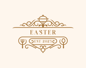 Fine Dining Buffet Restaurant Logo