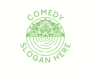 Sprout - Organic Leaf Emblem logo design