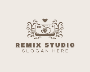 Photographer Camera Studio logo design