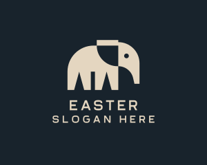 Trunk - Elephant Nature Reserve logo design