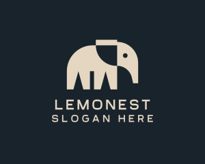 Desert - Elephant Nature Reserve logo design