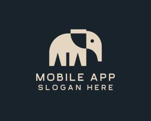 Desert - Elephant Nature Reserve logo design