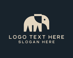 Trunk - Elephant Nature Reserve logo design