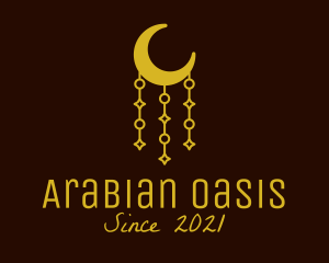 Arabian - Muslim Moon Decoration logo design