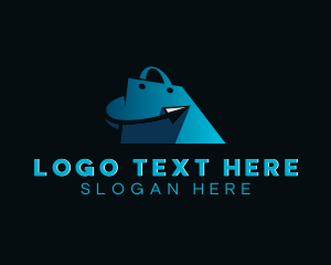 Sale - Shopping Bag Online Sale logo design