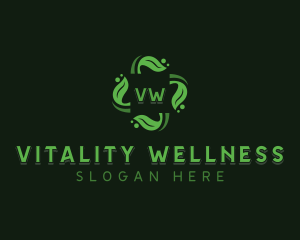 Herbal Nature Wellness logo design