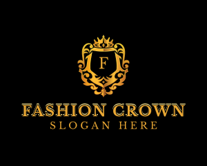 Premium Royal Crest logo design