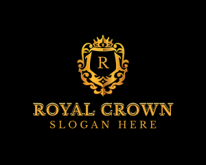 Premium Royal Crest logo design